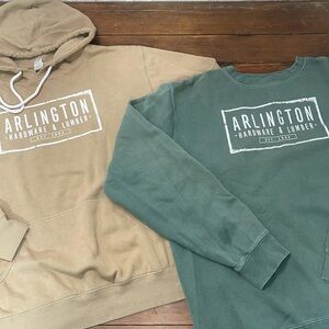 Arlington hardware sweatshirt medium green